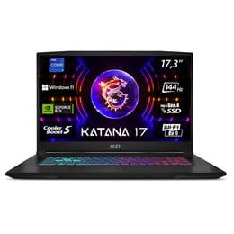 MSI Katana 17 B13VFK-1043XFR 17" Core i7 2.4 GHz - SSD 1000 GB - 16GB - NVIDIA GeForce RTX 4060 AZERTY - Ranska