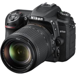 Refleksi D7500 - Musta + Nikkor Nikon AF-S VR Nikkor DX 18-200mm f/3.5-5.6G II ED f/3.5-5.6