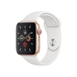 Apple Watch Series 5 (2019) GPS 40 mm - Alumiini Kulta - Sport band Valkoinen