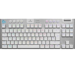 Logitech Näppäimistö QWERTY Englanti (UK) Langaton Taustavalaistu G915 Tenkeyless Lightspeed Carbon
