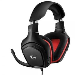 Logitech G332 Kuulokkeet gaming kiinteä mikrofonilla - Musta