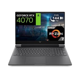 HP Victus 16-S0044NF 16" Ryzen 7 3.8 GHz - SSD 512 GB - 32GB - NVIDIA GeForce RTX 4070 AZERTY - Ranska