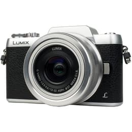 Lumix DMC-GF7 - Harmaa/Musta + Panasonic Panasonic Lumix G Vario 12-32 mm f/3.5-5.6 ASPH f/3.5-5.6