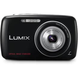 Kompaktikamera Lumix DMC-S3 - Musta + Panasonic Lumix DC Vario 4X Optical Zoom 28-112mm f/3.1-6.5 ASPH. Mega O.I.S. f/3.1-6.5