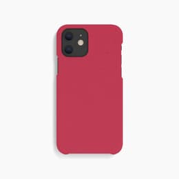 Kuori iPhone 12 Mini - Luonnollinen materiaali - Punainen