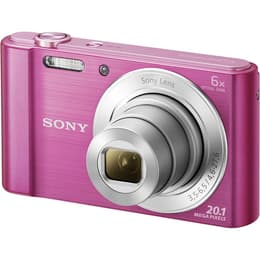 Kompaktikamera CyberShot DSC-W810 - Vaaleanpunainen + Sony Zoom optique 6X 28-156mm f/2.3 f/2.3