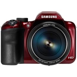 Puolijärjestelmäkamera WB1100F - Punainen/Musta + Samsung 35X Optical Zoom Lens f/3-5.9