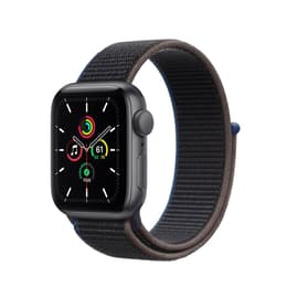 Apple Watch (Series SE) 2020 GPS 40 mm - Alumiini Tähtiharmaa - Sport loop Antrasiitti / Musta