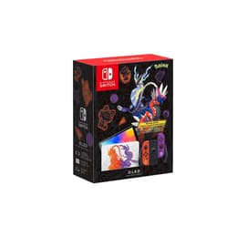 Switch OLED 64GB - Musta - Rajoitettu erä Pokemon Scarlet et Violet