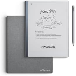 reMarkable 2 + Marker RM210 + Etui RM310 (Grey) 10,3000 WiFi Sähkökirjanlukulaite