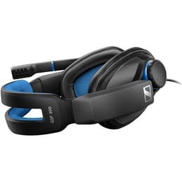 Sennheiser GSP 300 Kuulokkeet melunvaimennus gaming johdollinen mikrofonilla - Musta/Sininen