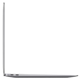 MacBook Air 13" (2020) - Applen M1 ‑siru jossa on 8-ytiminen prosessori ja 7-ytiminen näytönohjain - 8GB RAM - SSD 512GB - QWERTY - Englanti