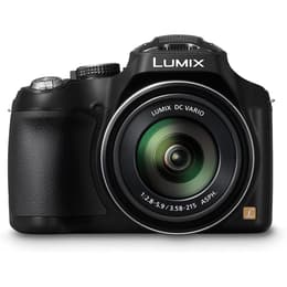 Puolijärjestelmäkamera Lumix DMC-FZ72 - Musta + Panasonic Lumix DC Vario ASPH 60X Optical Zoom 20-1200mm f/2.8-5.9 f/2.8-5.9