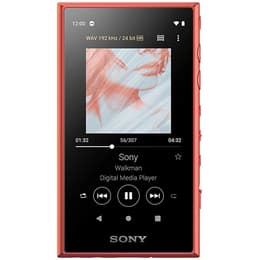 Sony Walkman NW-A105 MP3 & MP4-soitin & MP4 16GB - Musta/Punainen