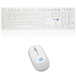 Simpletek Näppäimistö QWERTZ Saksa Langaton M&K TEDESCA Kit Mouse and Keyboard