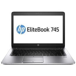 HP EliteBook 745 G2 14" A8 1.9 GHz - SSD 128 GB - 8GB AZERTY - Ranska