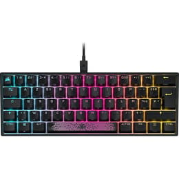 Corsair Näppäimistö AZERTY Ranska Taustavalaistu K65 Rgb Mini