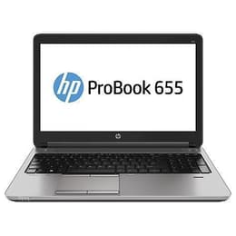 HP ProBook 655 G1 15" A10 2.5 GHz - HDD 500 GB - 8GB AZERTY - Ranska