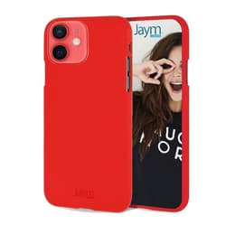 Kuori iPhone 12 Mini - Muovi - Punainen