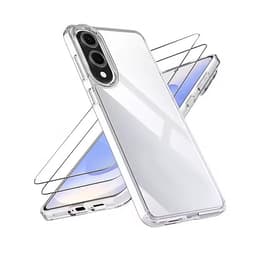Kuori Galaxy S25 Edge ja 2 suojakalvo - TPU - Läpinäkyvä