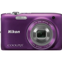 Kompaktikamera Coolpix S3100 - Purppura + Nikon Nikkor 5X Wide Optical Zoom Lens 26-130mm f/3.2-6.5 f/3.2-6.5