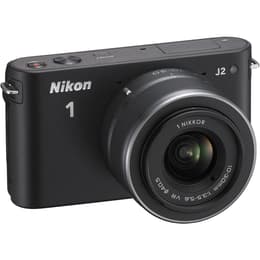 Hybridikamera 1 J2 - Musta + Nikon Nikon 1 Nikkor VR 10-30 mm f/3.5-5.6 f/3.5-5.6