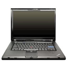 Lenovo ThinkPad R500 15" Core 2 Duo 2.5 GHz - SSD 120 GB - 4GB AZERTY - Ranska