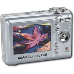 Compact Kodak EasyShare C813 - Harmaa + Objektiivi Kodak AF 3x Optical Aspheric Lens 36-108mm f/3.1-5.6
