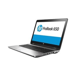 HP ProBook 650 G2 15" Core i5 2.4 GHz - SSD 256 GB - 8GB AZERTY - Ranska