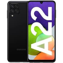 Galaxy A22 128GB - Musta - Lukitsematon