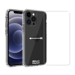 Back Market Kuori iPhone 13 Pro Max ja suojaava näyttö - 60% Kierrätysmuovi - Läpinäkyvä