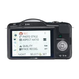Lumix DMC-GF3 - Musta + Panasonic Lumix G Vario 14-42 mm f/3.5-5.6 f/3.5-5.6