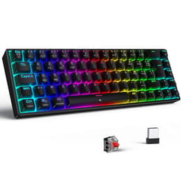 Spirit Of Gamer Näppäimistö AZERTY Ranska Langaton Taustavalaistu XPERT K200
