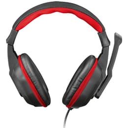Trust Gaming Ziva Kuulokkeet gaming mikrofonilla - Musta/Punainen
