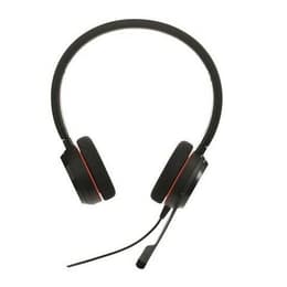 Jabra HSC016 Evolve 20 UC Kuulokkeet melunvaimennus johdollinen mikrofonilla - Musta