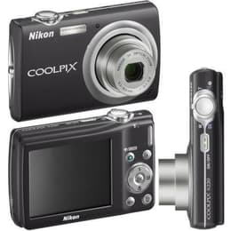 Kompaktikamera Coolpix S203 - Musta + Nikon Nikkor 3x Optical Zoom 35mm f/3.1-5.9 f/3.1-5.9