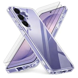 Kuori Galaxy S26 Plus ja 2 suojakalvo - TPU - Läpinäkyvä