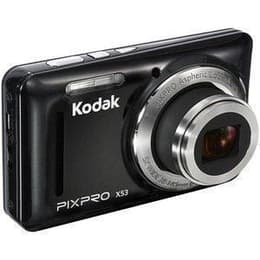 Kompaktikamera Pixpro X53 - Musta + Kodak Kodak Aspherical Zoom Lens 28-140 mm f/3.9-6.3 f/3.9-6.3