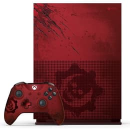 Xbox One S 2000GB - Punainen - Rajoitettu erä Gears of War 4 + Gears of War 4