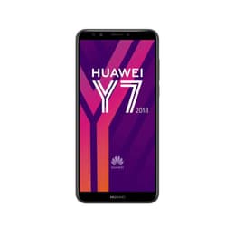 Huawei Y7 (2018) 16 GB - Musta (Midnight Black) - Lukitsematon