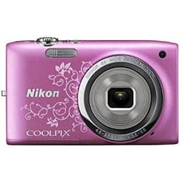 Nikon Coolpix S2700 -kompaktikamera - Violetti + Nikon Nikkor Wide Optical Zoom 26-156 mm f/3.5-6.5
