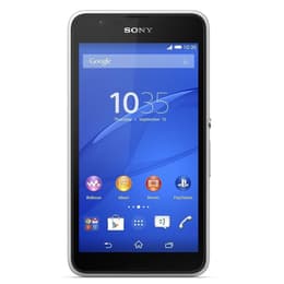 Sony Xperia E4g 8 GB - Valkoinen - Lukitsematon