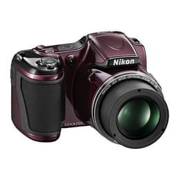 Bridge Nikon Coolpix L820 - Violetti (purppura) + Objektiivi Nikon 23-675mm f/3.0-5.8 ED VR