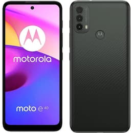 Motorola Moto E40 64 GB Dual Sim - Harmaa - Lukitsematon