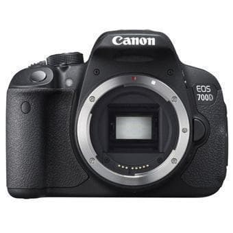 Reflex Canon EOS 700D DSLR Vain Keho - Musta