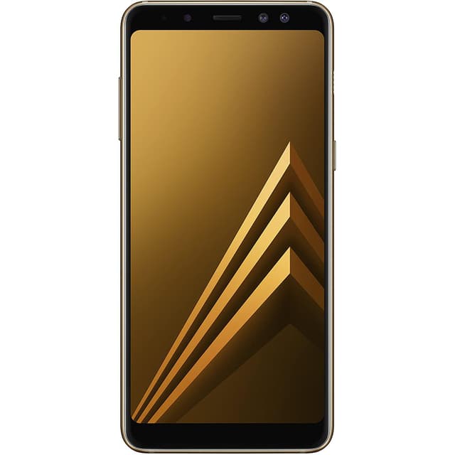 Galaxy A8 (2018) 32 GB Dual Sim - Kulta (Sunrise Gold) - Lukitsematon