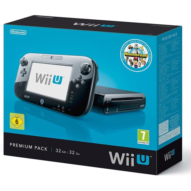 Wii U Premium 32GB - Musta