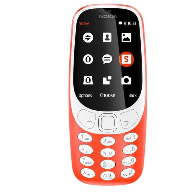 Nokia 3310 (2017) - Punainen- Lukitsematon