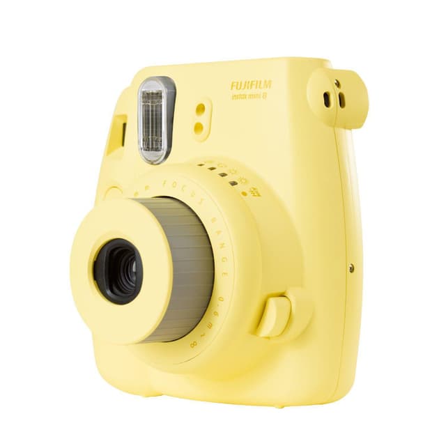 Instant Fujifilm Instax Mini 8 - Keltainen + Objektiivi Fujifilm 60mm f/12.7