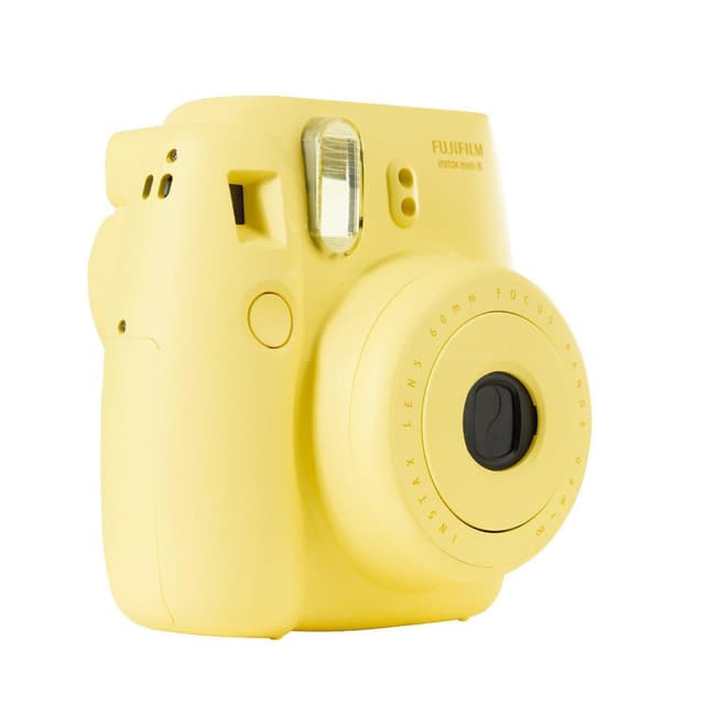 Instant Fujifilm Instax Mini 8 - Keltainen + Objektiivi Fujifilm 60mm f/12.7